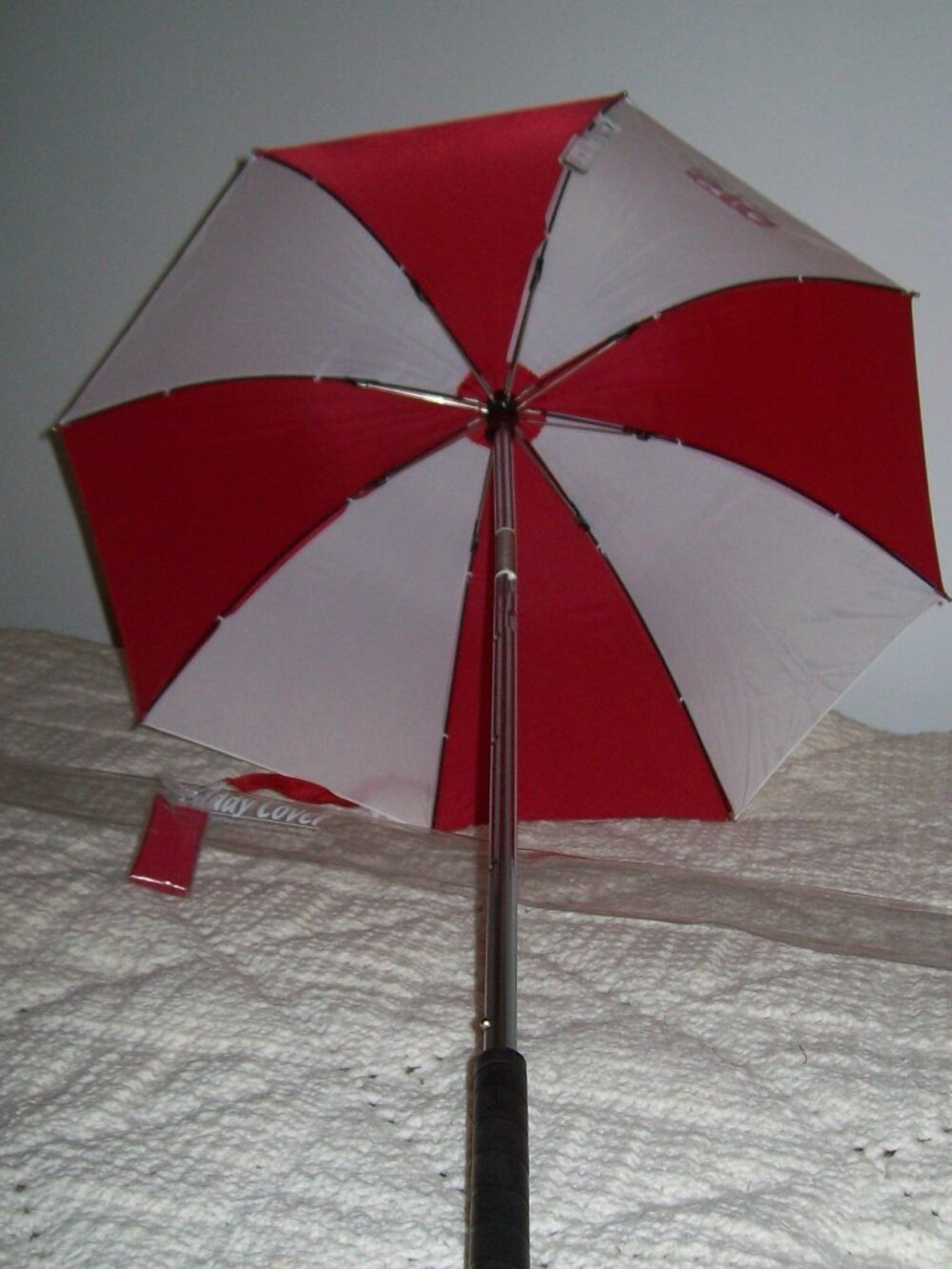 Vintage Leighton Golf Club Caddy Cover Mini Umbrella Canopy
